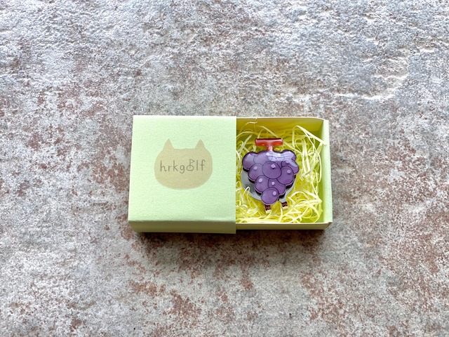 ゴルフマーカー・ブドウ (マグネットタイプ)