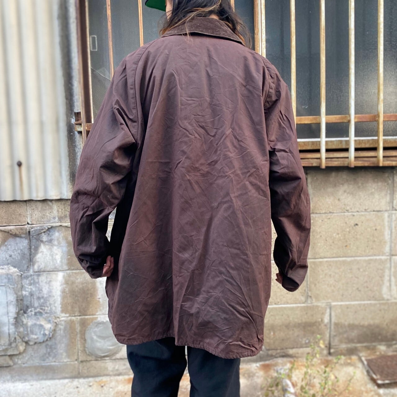 ビッグサイズ 80〜90年代 ビンテージ 旧3ワラント Barbour バブアー BEAUFORT ビューフォート ワックスコットン  オイルドジャケット 英国製 C46 メンズXXL相当 ブラウン 赤茶色 古着 80s 90s ヴィンテージ【ブルゾン,ジャケット】【VTG】 |  cave