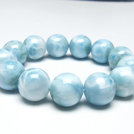 ラリマー ブレスレット 18mm 一点物  199-186