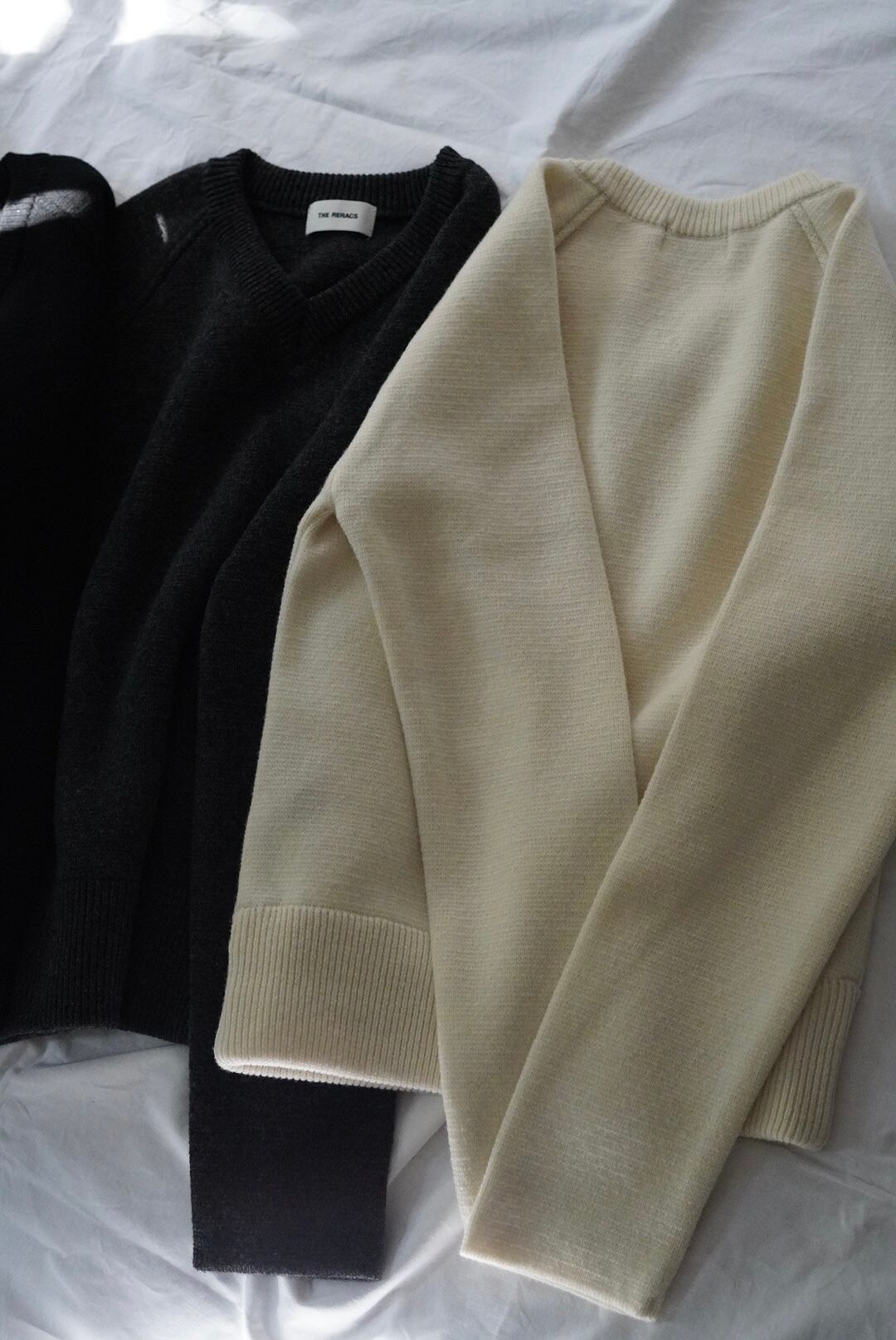 The RERACS 2024AW ニット ウール カシミヤ オーバーサイズ 9c26f9a27e7b2bc6253b964c5a39bb