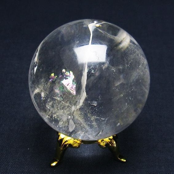 水晶 丸玉 44mm 水晶玉 一点物 141-6095