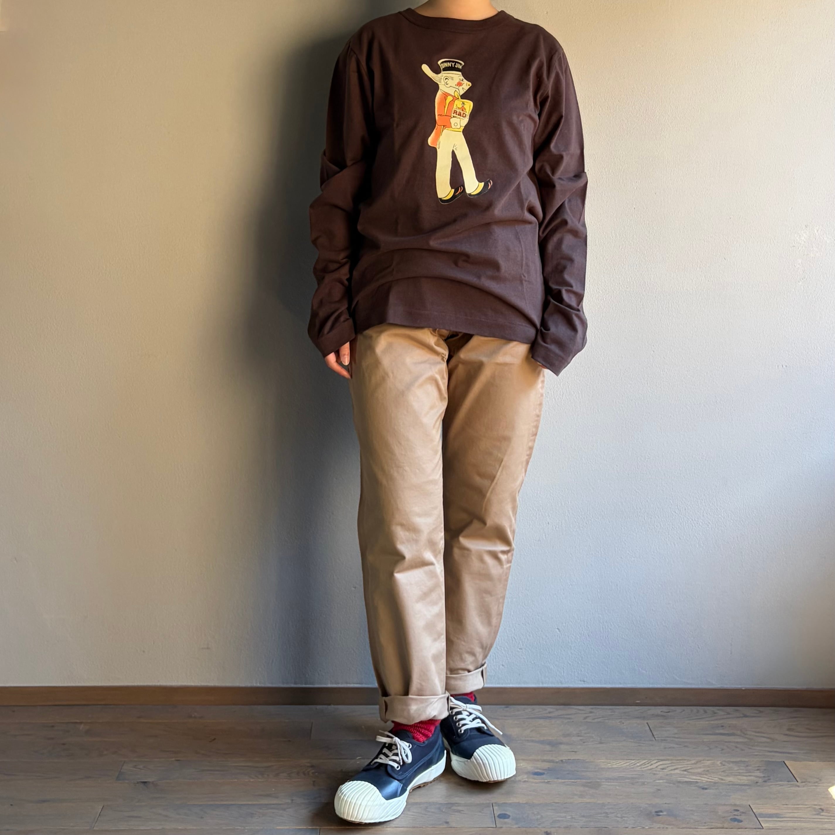 R&D.M.Co-/OLDMAN'S TAILOR オールドマンズテーラー MASCOT L/S T
