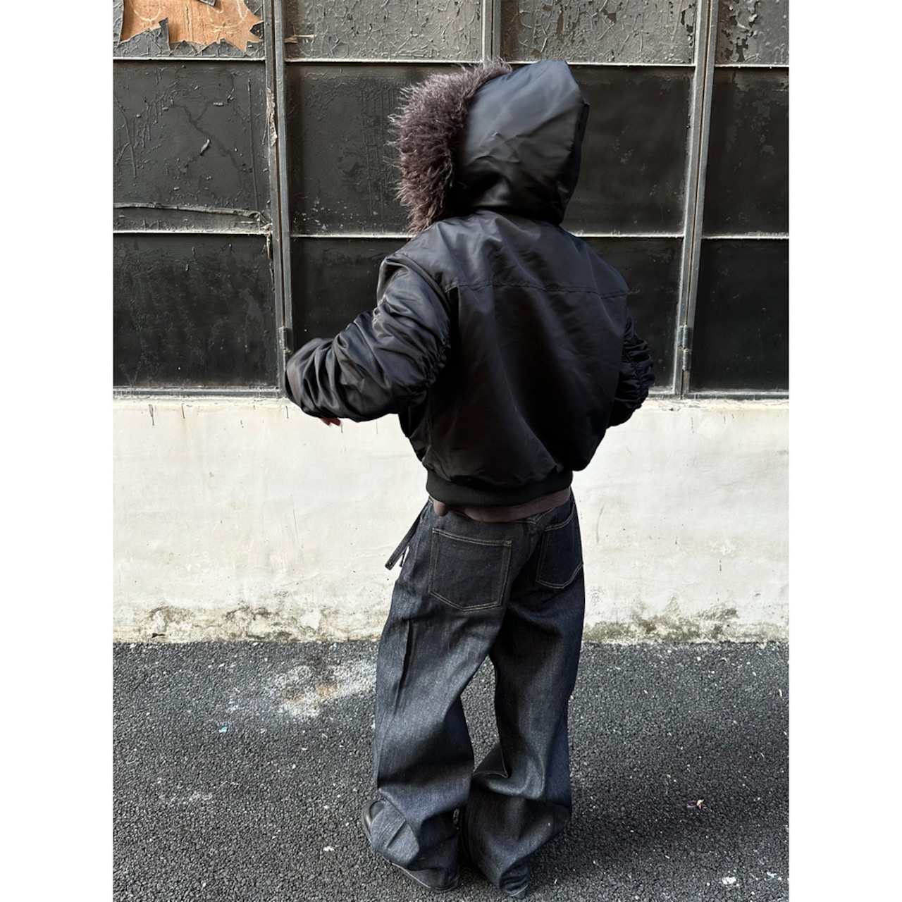 【暖かさUP】ファイヤーマンファー中綿ジャケット T2024