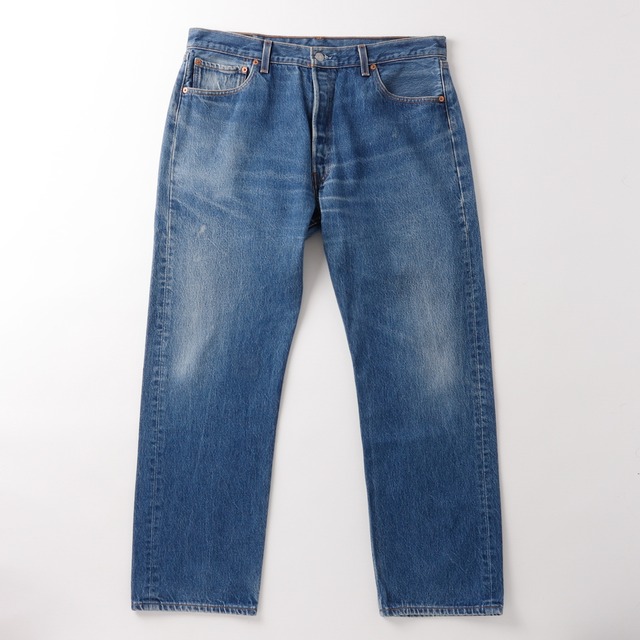 【逸品】Vintage Levi's 501 W36 オリジナル ヴィンテージ リーバイス アメカジ USA製 裏ボタン555 バレンシア工場製 501xx