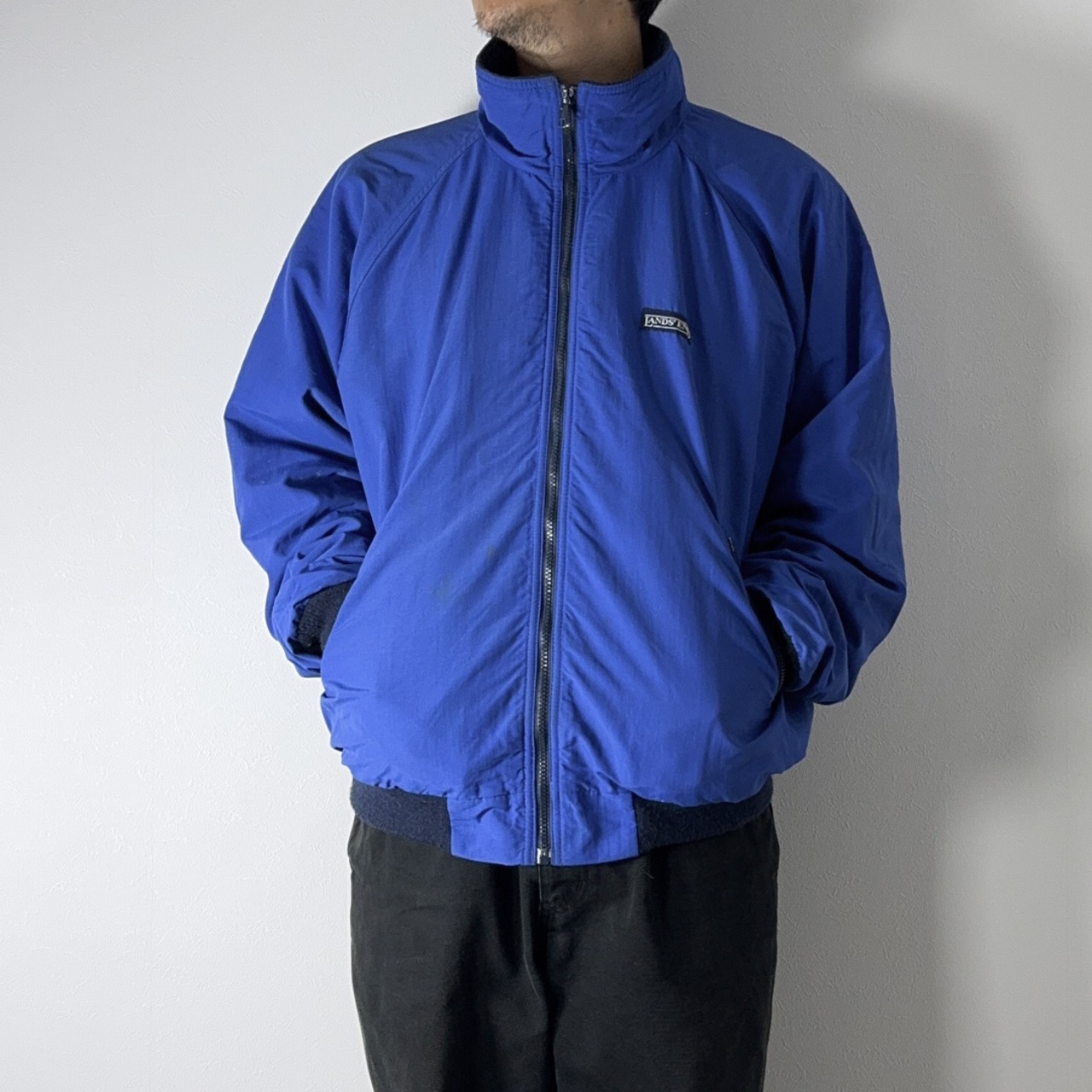 90s LANDS'END SQUALL JACKET made in USA L 古着 - 17