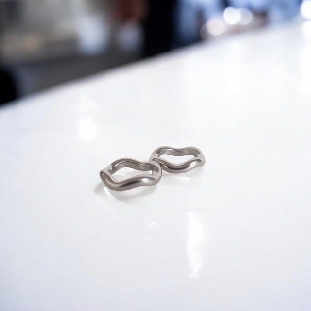 モダンカーブ・ユニセックス・リング