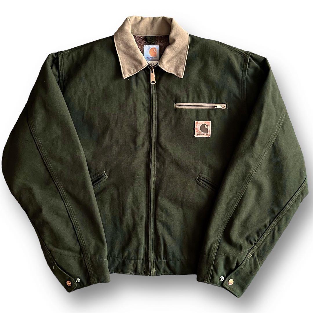 USA製 Carhartt カーハート　デトロイトジャケット　J129 グリーン | Rico clothing powered by BASE