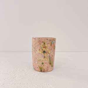 【Koyomi Yanagimoto】陶器／cross ペンホルダー①