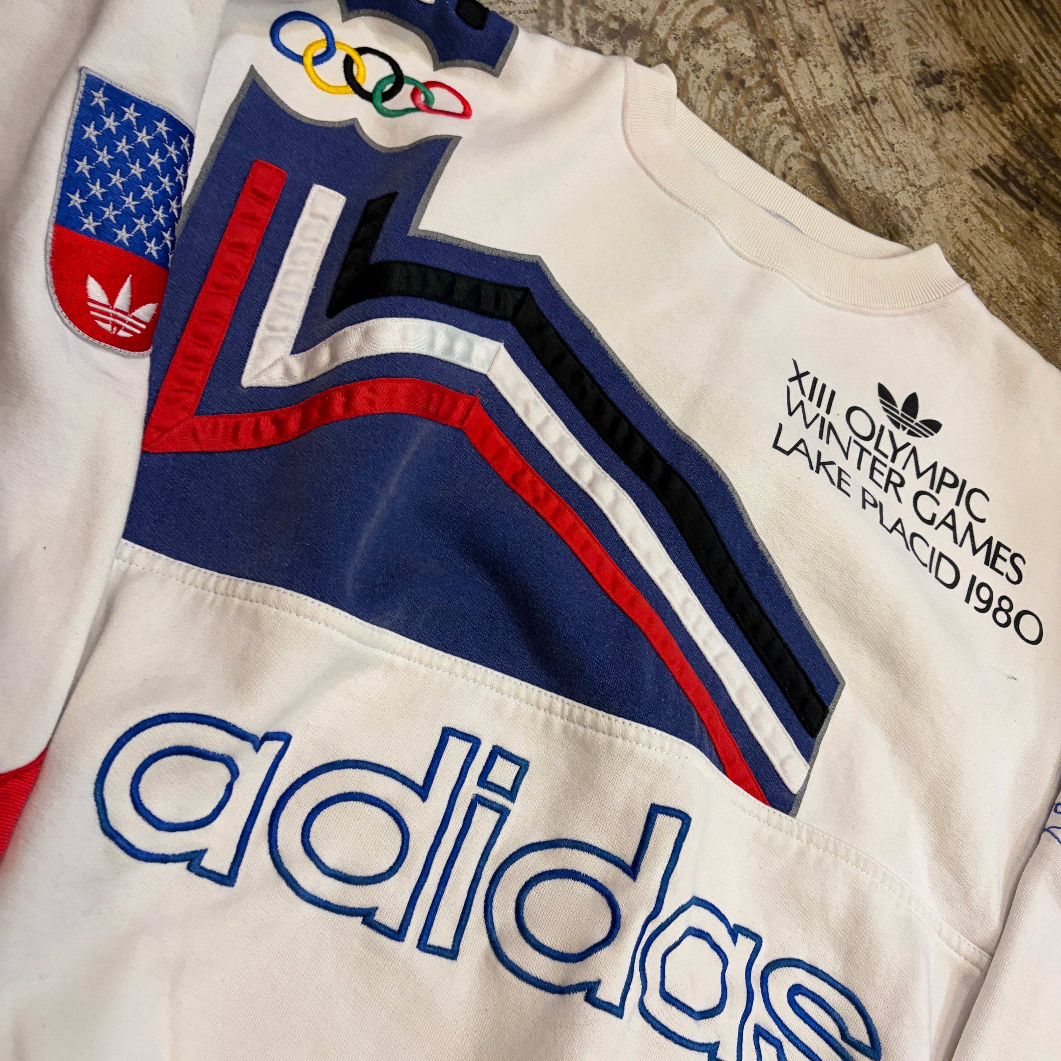 VINTAGE 80S ADIDAS アディダス SWEAT WHITE | new&usedclothing