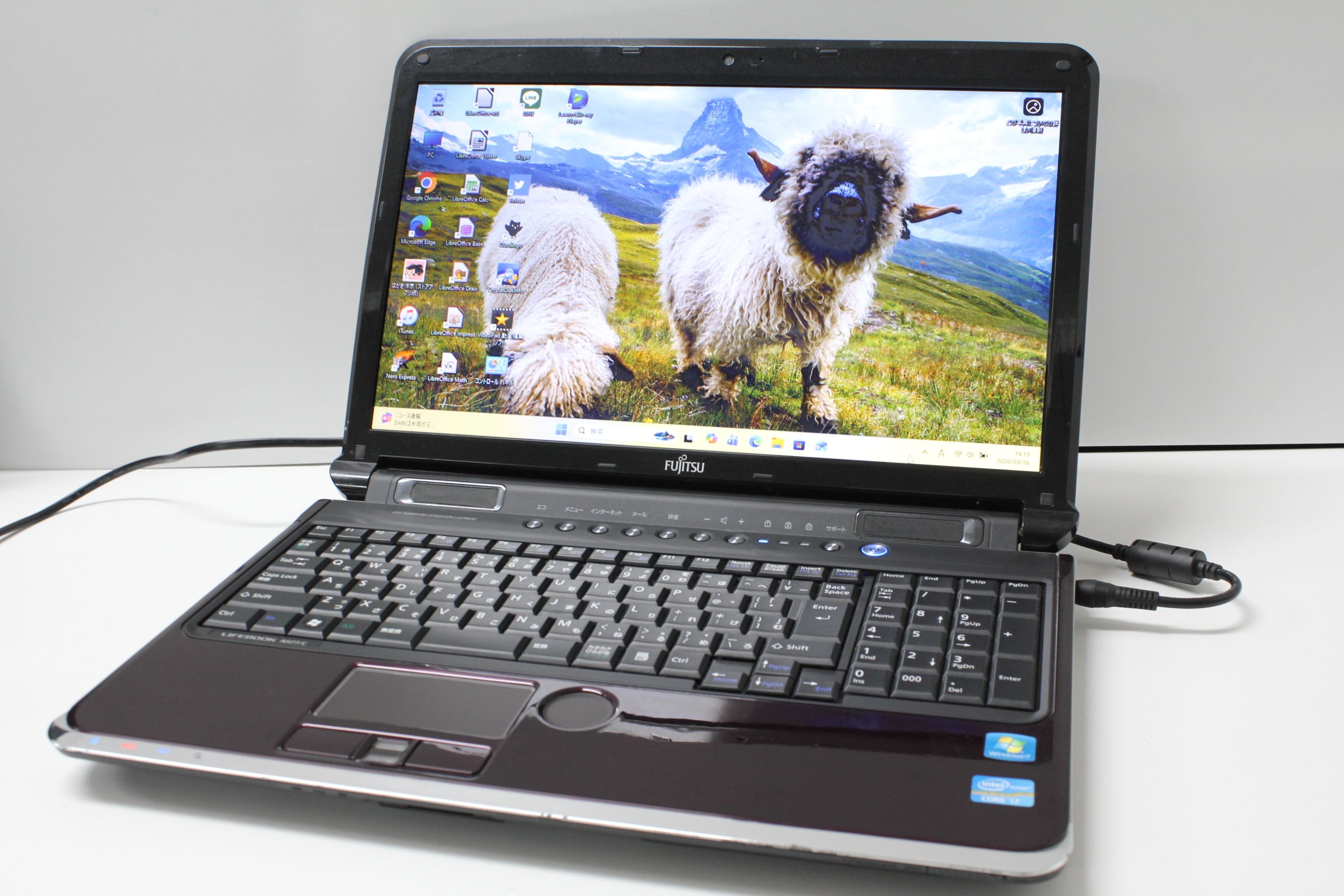 【中古ノートPC】富士通〈LIFEBOOK AH77/D1〉Intel Core i7/SSD128GB+HDD750GB/メモリ8GB ④ 中古ノートPC】富士通〈LIFEBOOK AH77/D1〉Intel Core i7/SSD128GB+