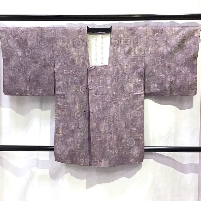道行・着物・和装コート・紫系地・No.200701-1634・梱包サイズ60