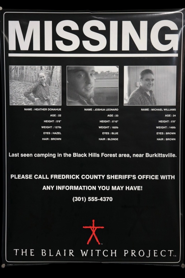 The Blair Witch Project 1999 U.K. poster