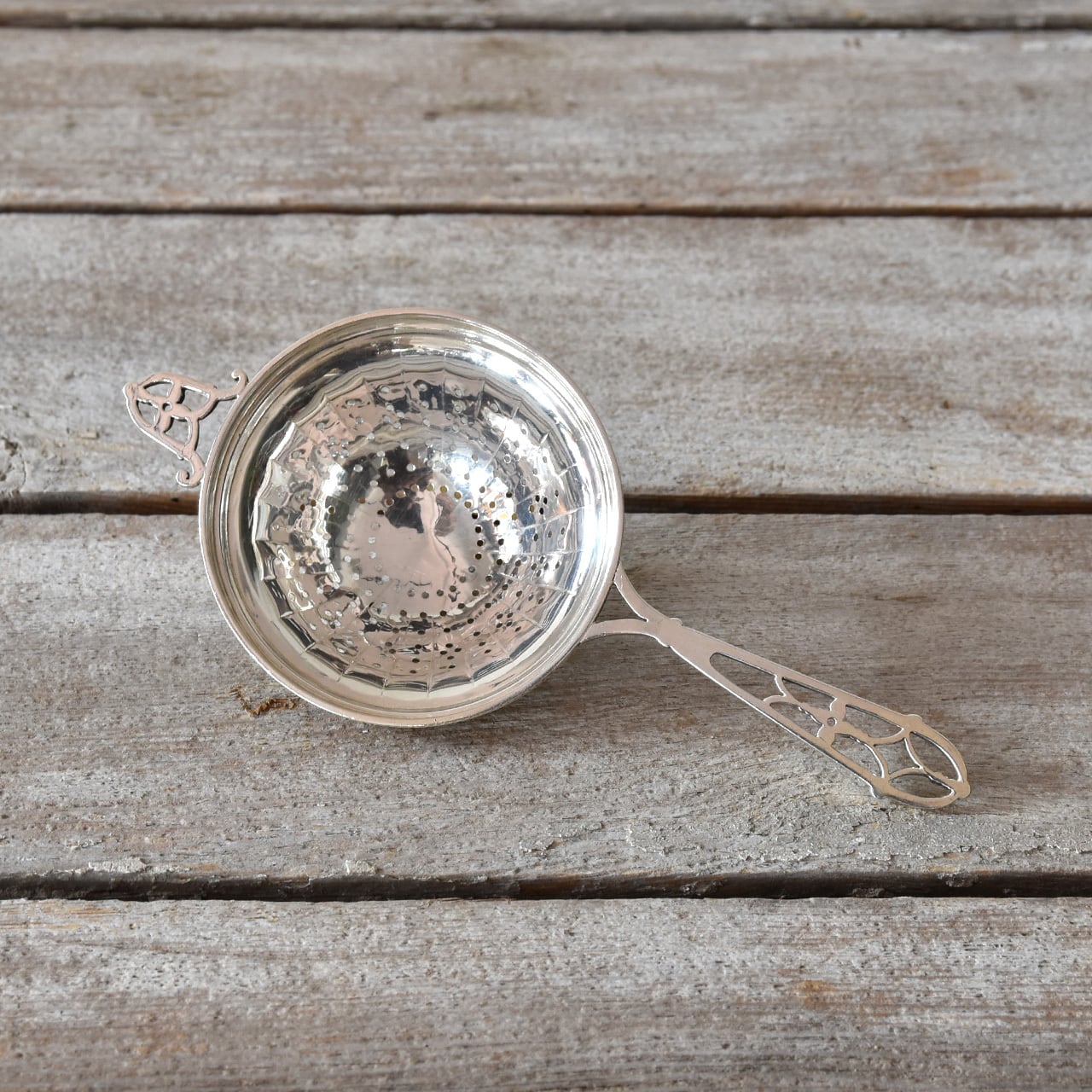 Silver Tea Strainer / シルバー（純銀） ティー ストレーナー