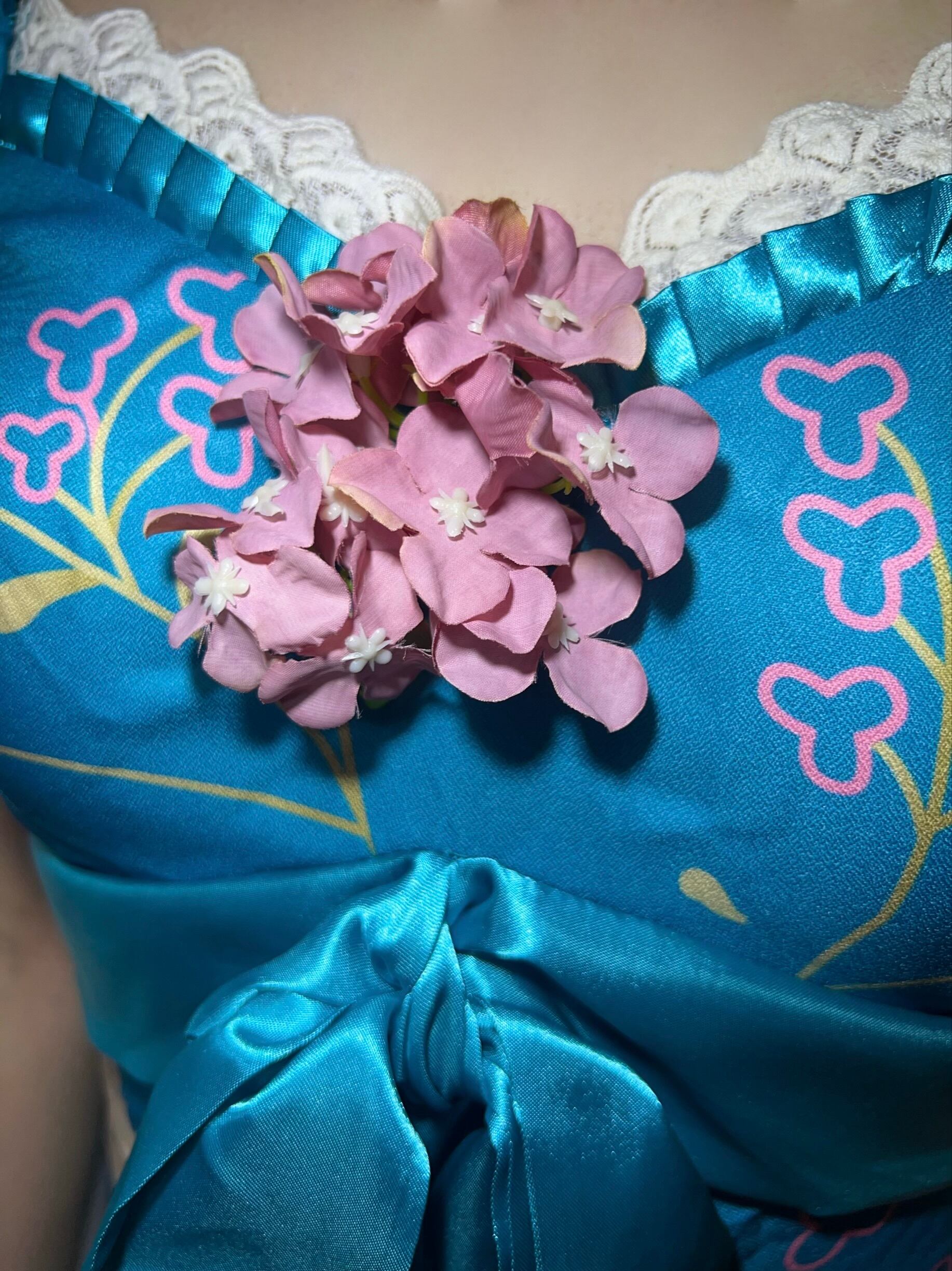 ディズニー 魔法にかけられて ジゼル ドレス コスプレ Dハロ