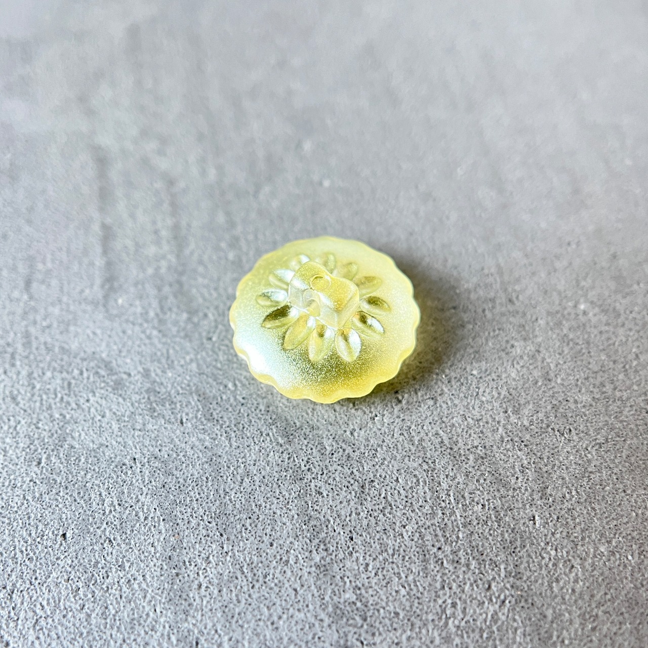 【2個セット】1粒ストーン×クリアイエロー 15mm・画像3