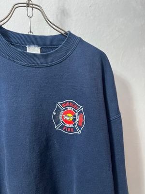 00's ”GILDAN” ”fire rescue” sweat shirt