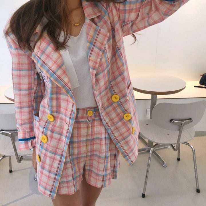 スーツ メンズ 長袖ジャケット+ショートパンツ ツーピース 2色 4カラー】セットアップ スーツ ジャケット ボタン パンツ