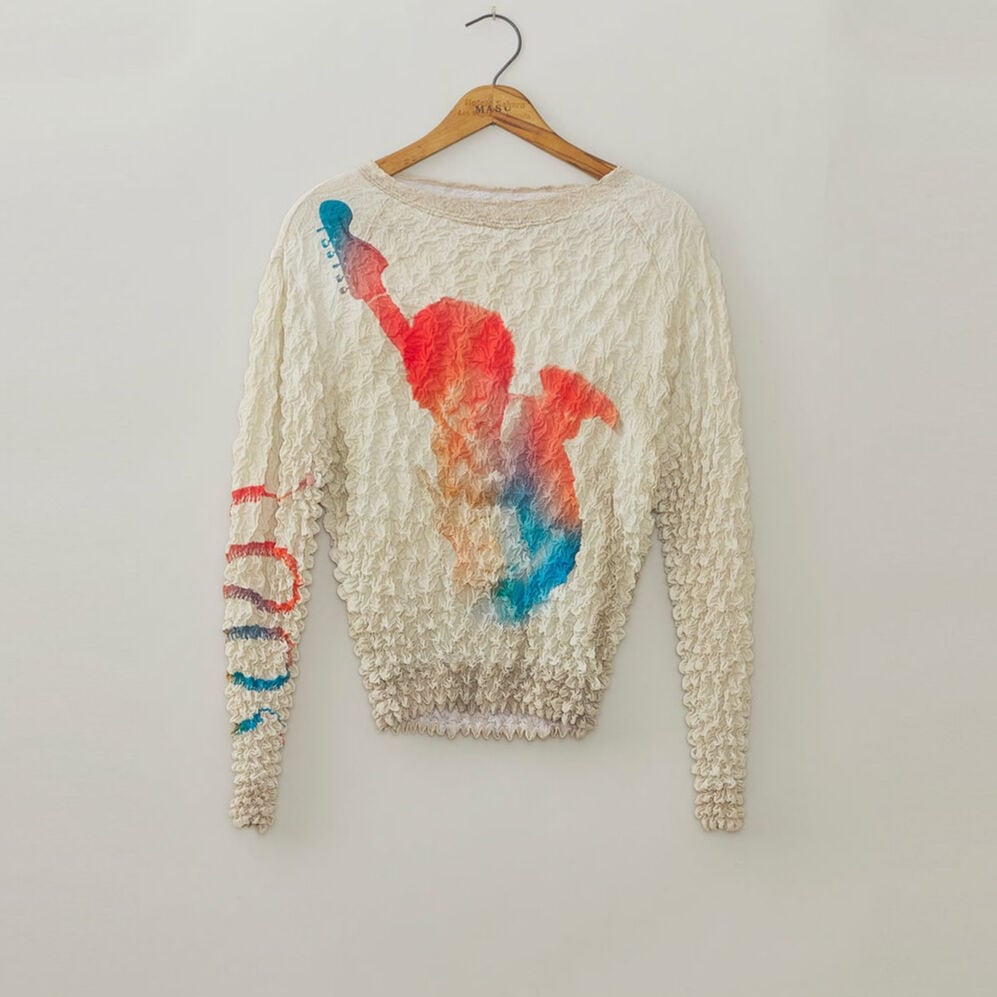 MASU POPCORN SWEAT SHIRTS(BEIGE) MSSS-CS0322 | IAAAM ONLINE STORE