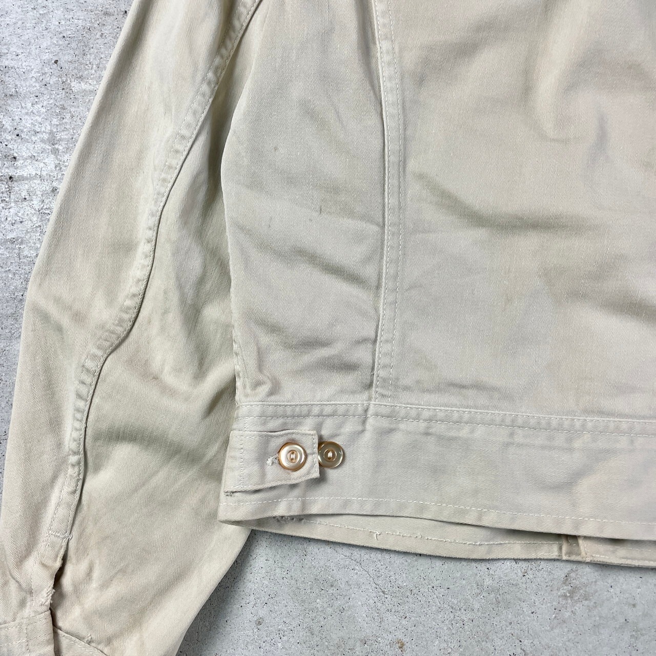 70年代 USA製 Lee リー WESTERNER ウエスターナー 100-J コットン 