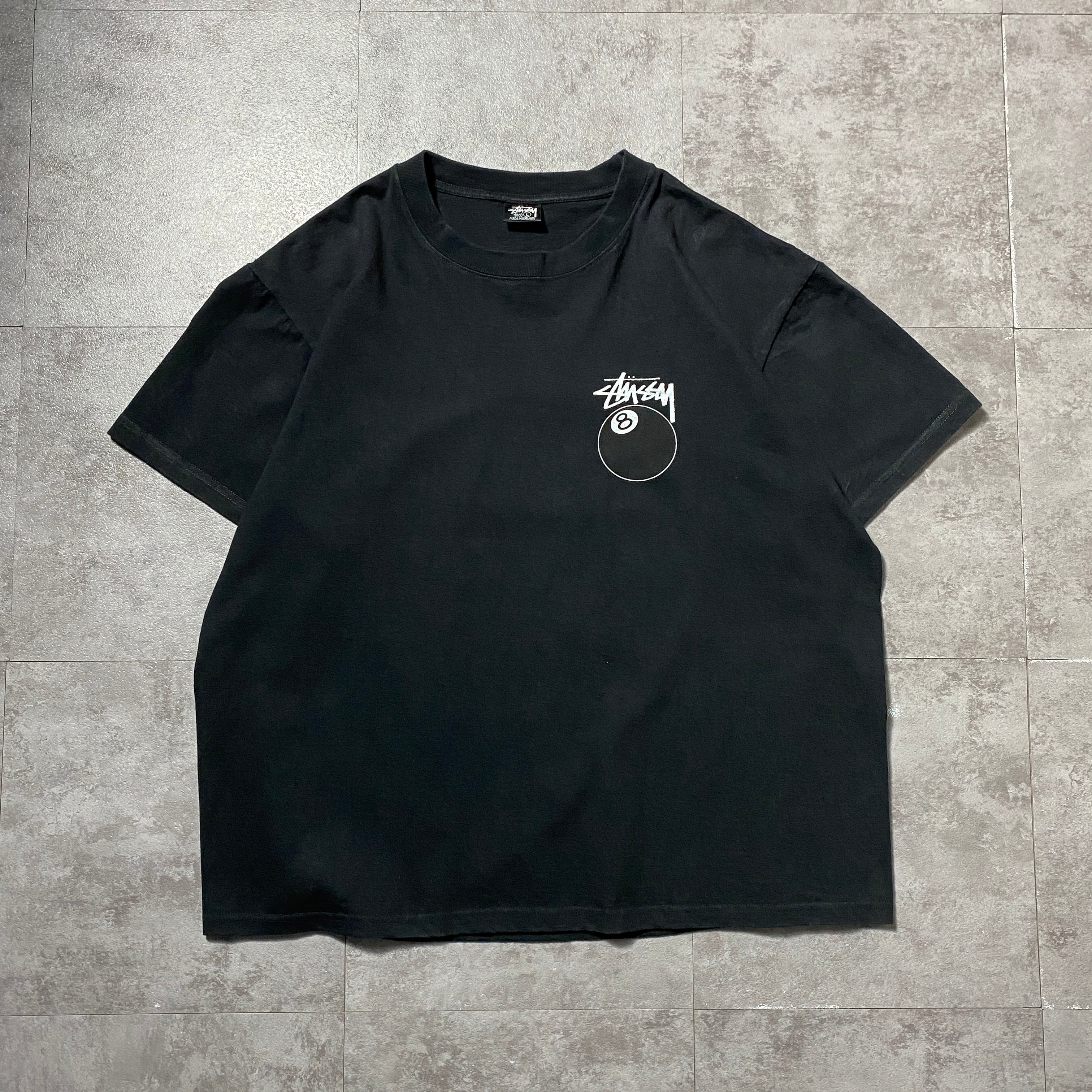 stussy ステューシー 8ボール エイトボール バックプリント ボックス