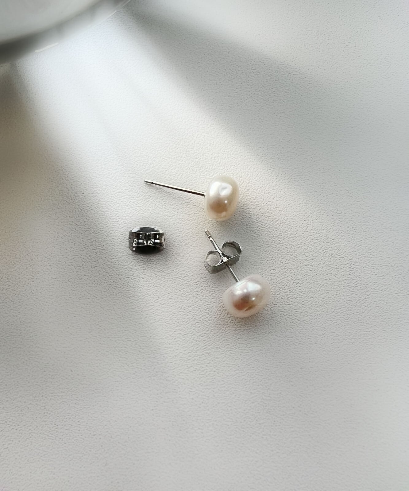 【シルバー925】ウォーターパール ピアス / silver925ポスト 韓国製