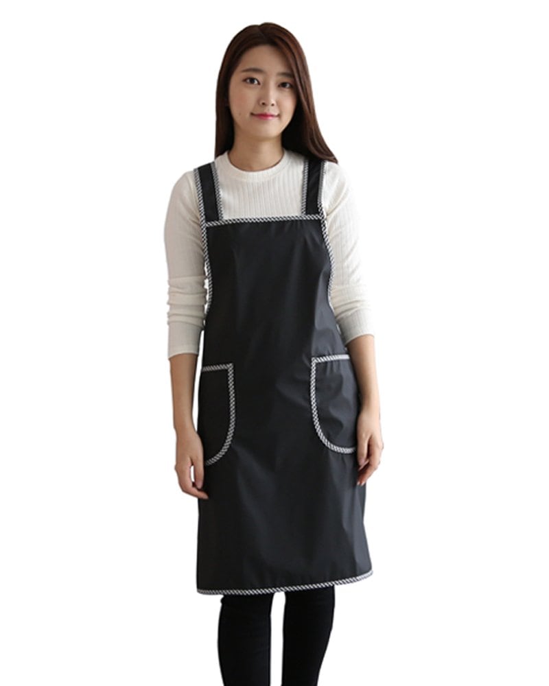 DEAN&DELUCA】ハワイ限定 エプロン 首紐調整タイプ 黒 ブラック