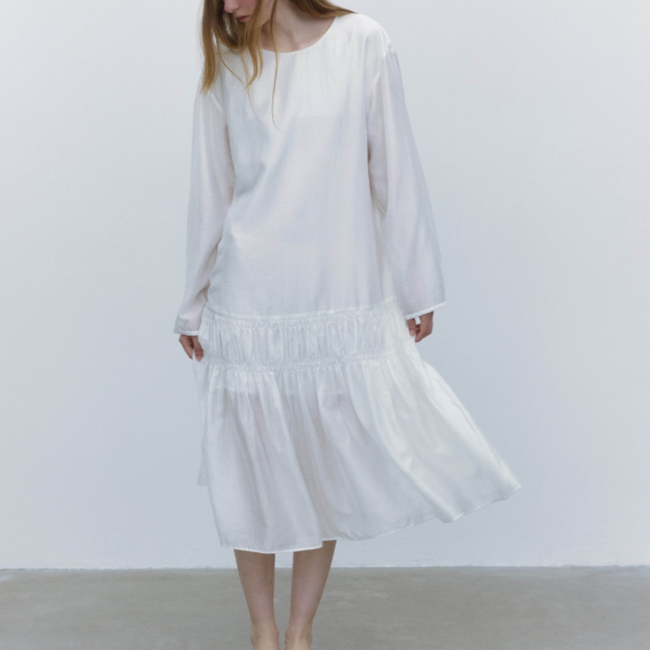 Récit Gathered Dress F0603