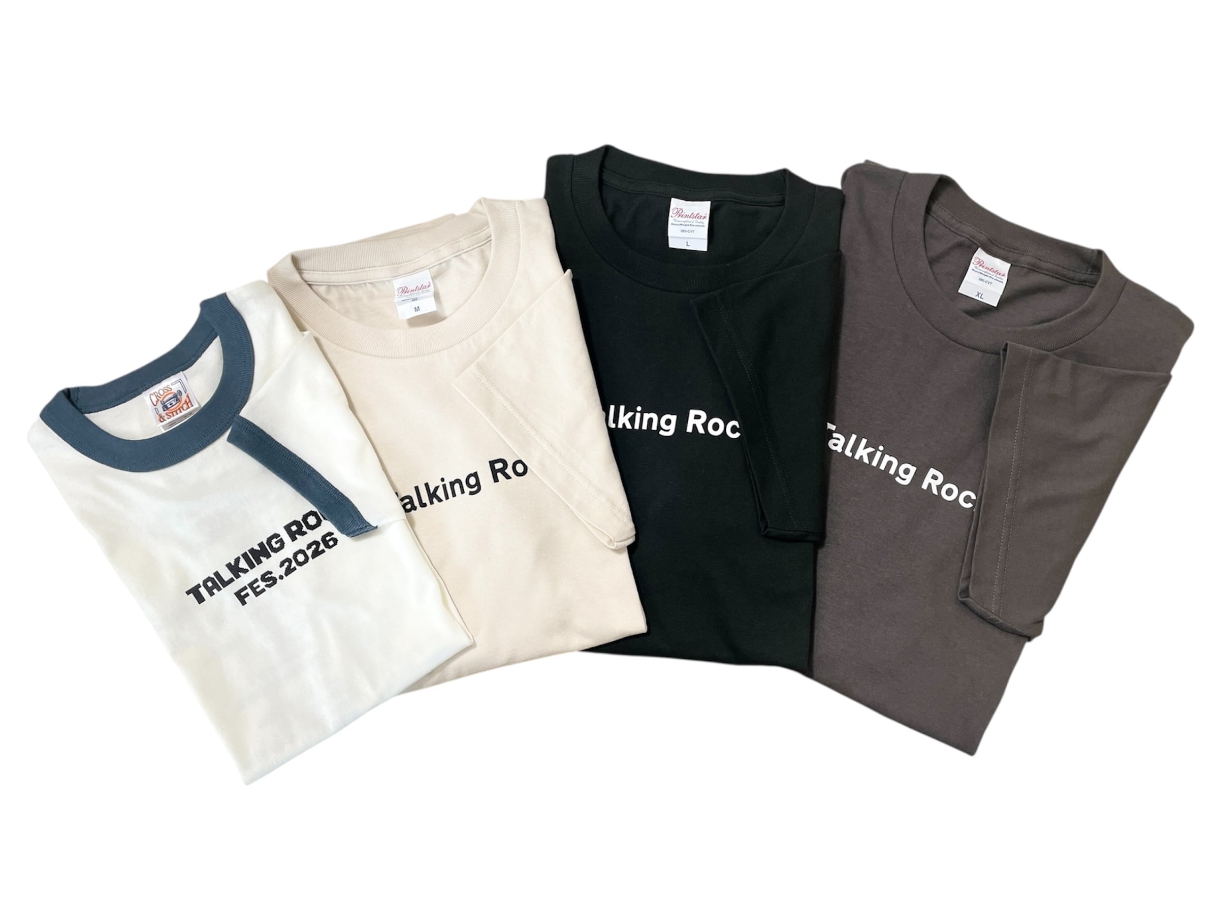 Tシャツ（ライトベージュ）2026ver. | Talking Rock! FES.2026