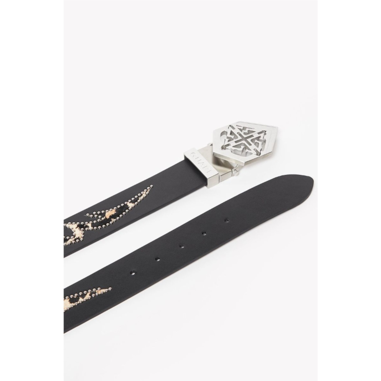 GUAPI / silver emblem belt