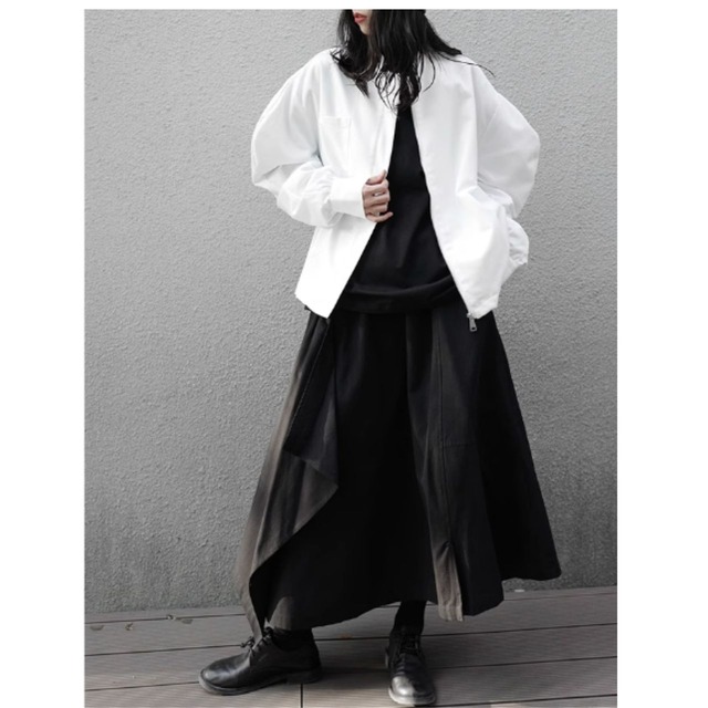 Long sleeve loose jacket C0430