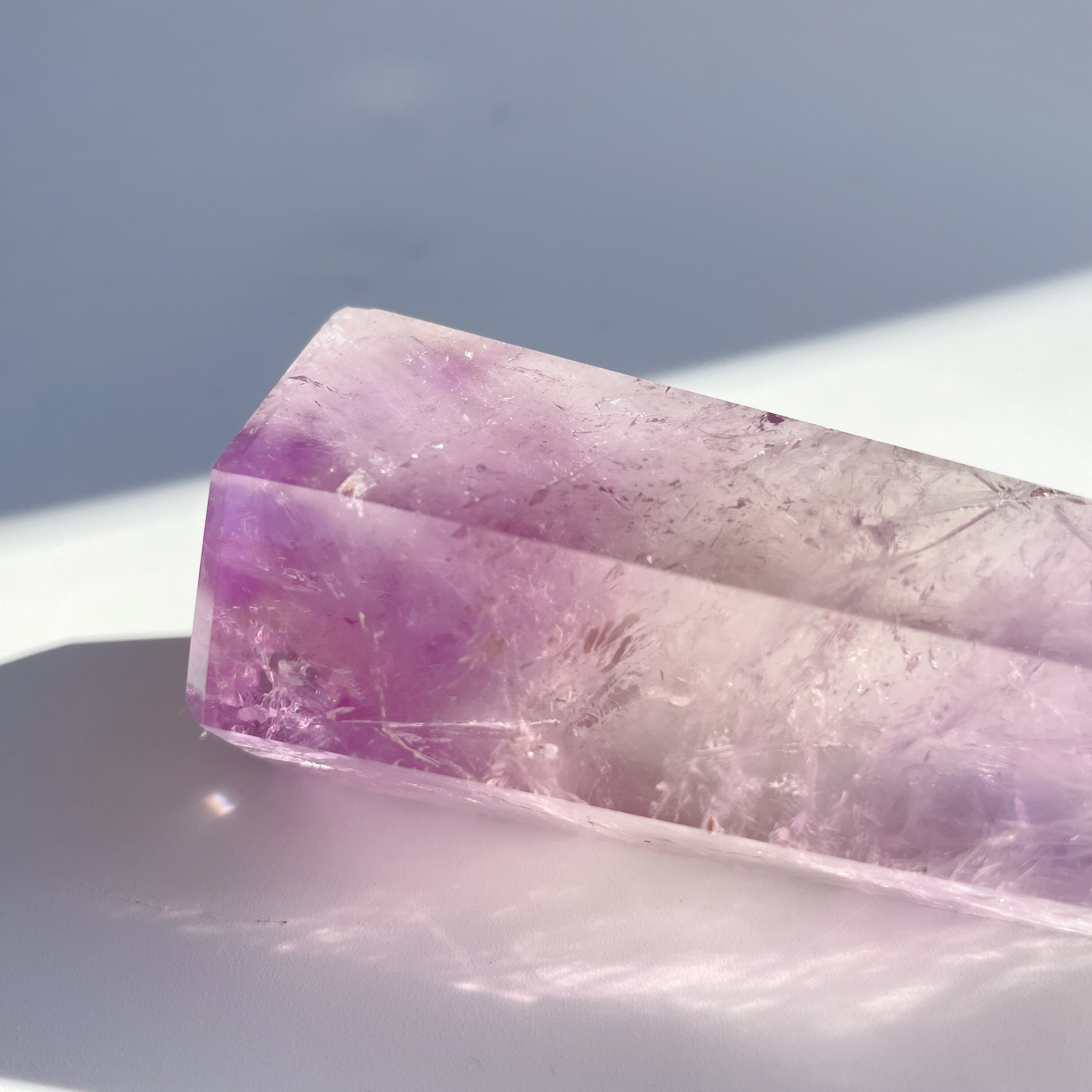 アメジストタワー ファントム アメジスト タワー・ブラジル産【1点物、送料無料、11.2cm