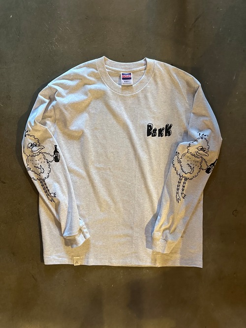 FUU BEER BIRD L/S TEE steam