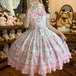 ゆめかわ♡全３カラー　ヘアクリップ付きうさちゃんJSK　wanpi99