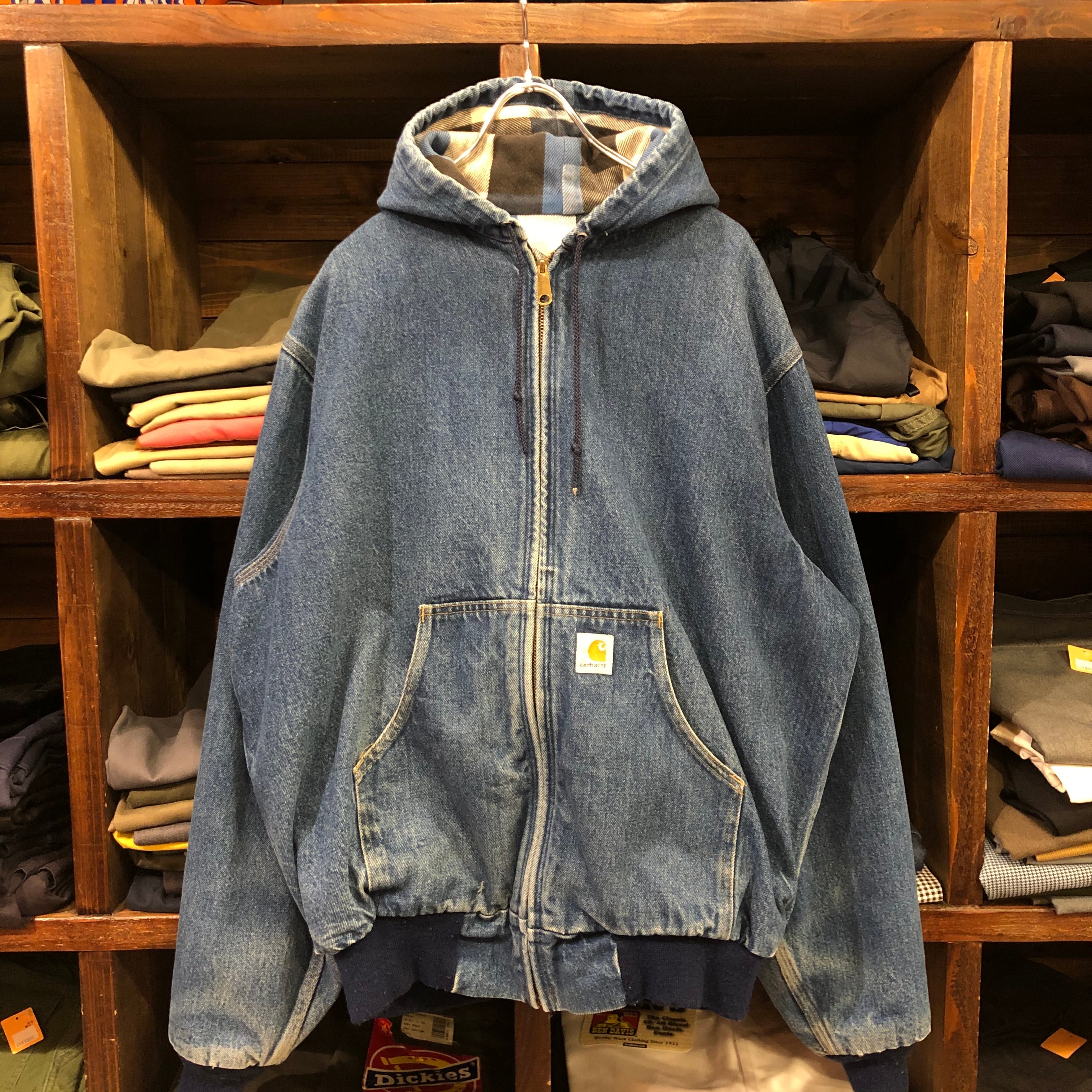 Carhartt】80s 90s VINTAGE アクティブパーカー着用期間はどれくらい