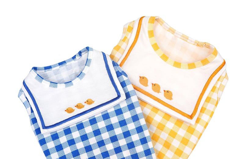 【SALE】幼稚園トップスセット S ~ XL 2color / 犬服 新作 可愛い 犬の服 ワンコ服 ペット 猫 ドッグウェア お揃い top69