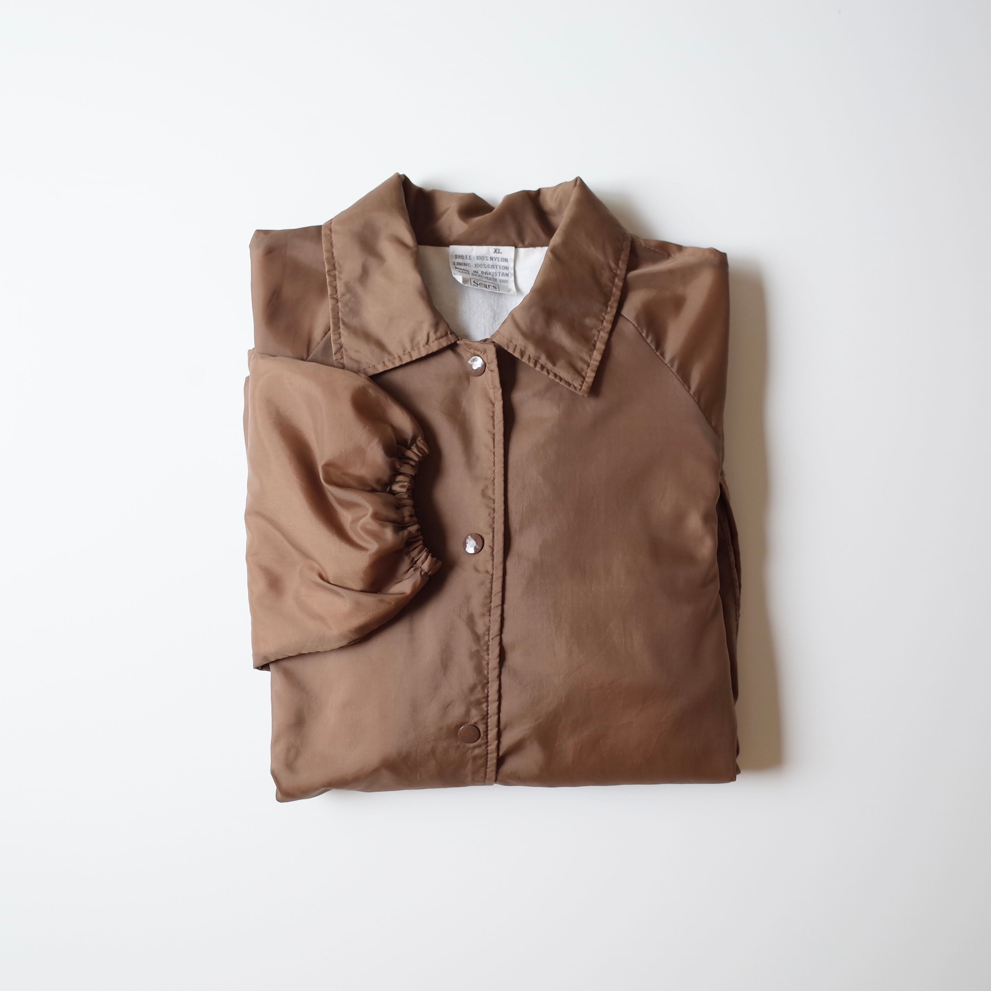 Sears coach jacket "brown"