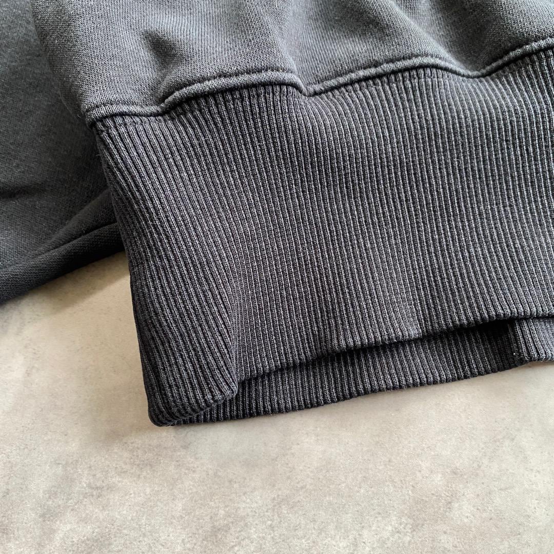 NIKE ナイキ スウェット センタースウッシュ 古着 刺繍 黒 13791 NIKE ナイキ スウェット センタースウッシュ 古着 刺繍 黒 13791