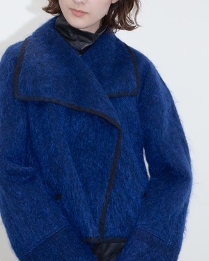 1970-80s Guy Laroche - piping mohair wool jacket