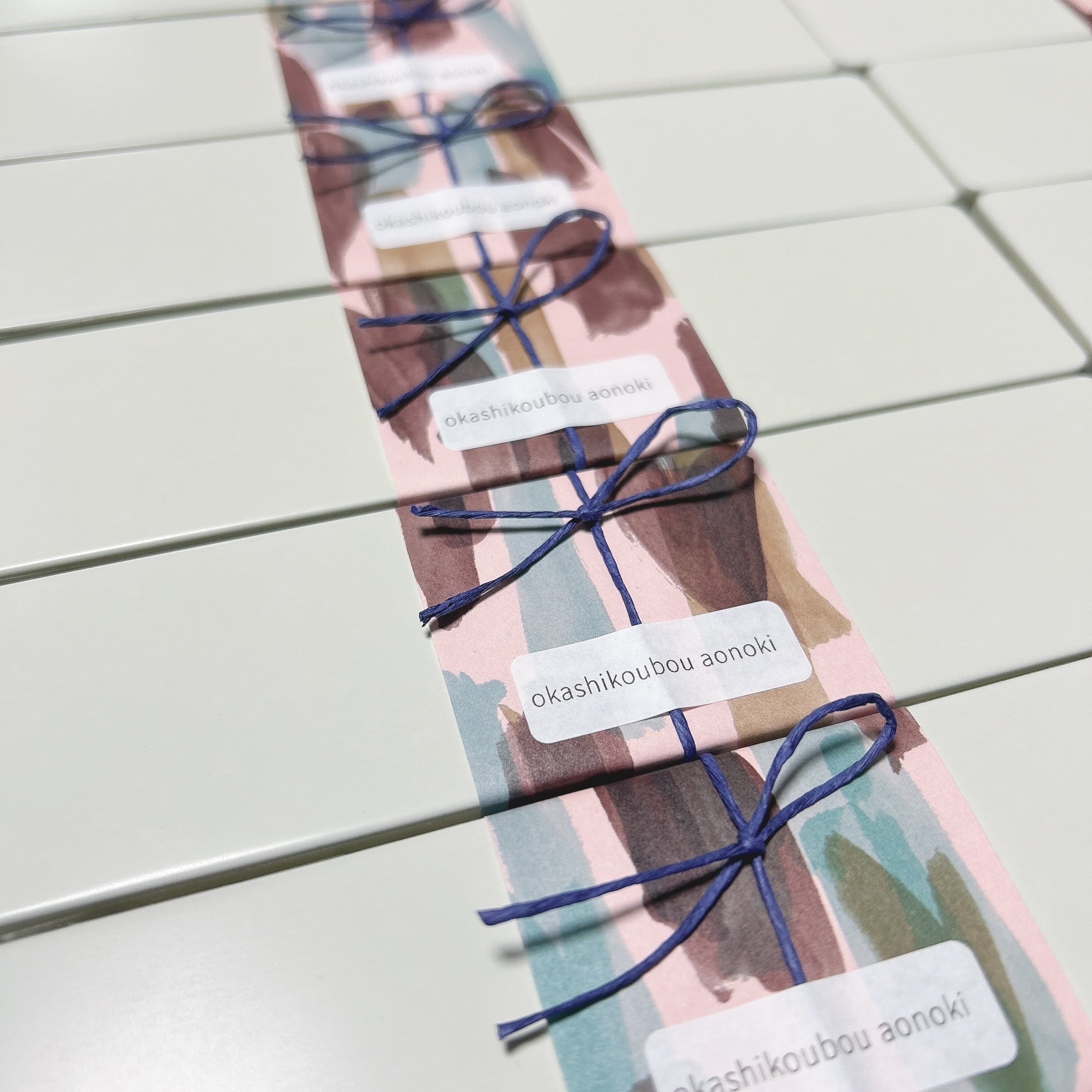 ビジュー缶（青缶） | お菓子工房aonoki