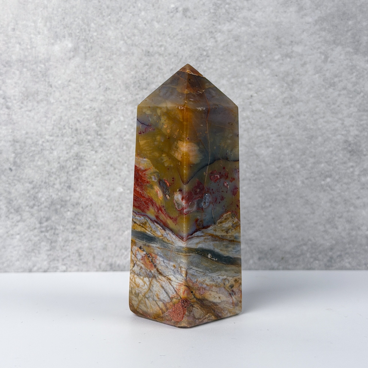 マルチカラージャスパー01 タワー * Jasper * 天然石