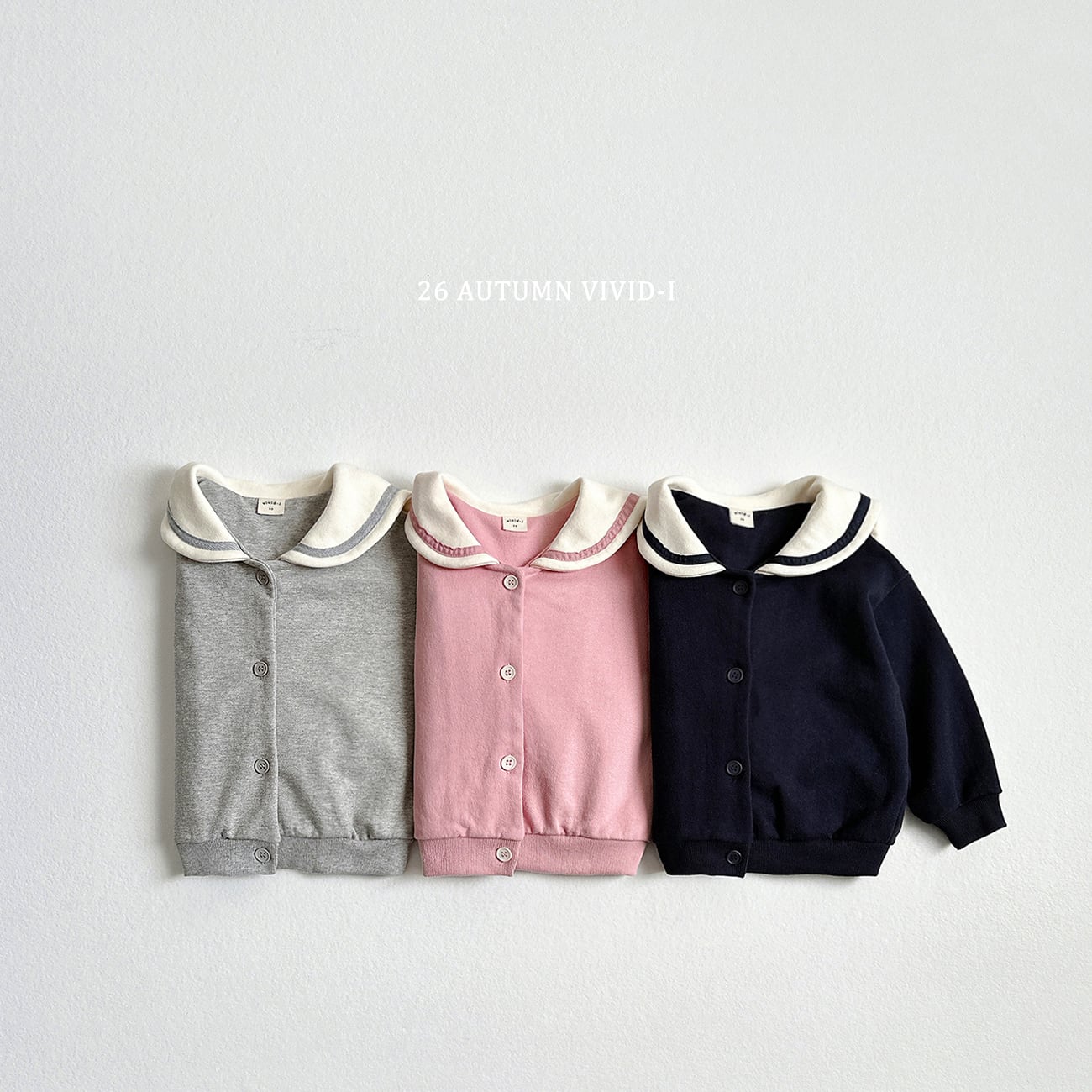 classic sailor cardigan【VIVID】※※10月下旬発送予定