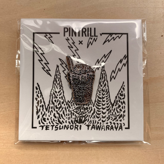 【BADGE】TETSUNORI TAWARAYA｜EYEBALL MILKSHAKE Enamel Pin