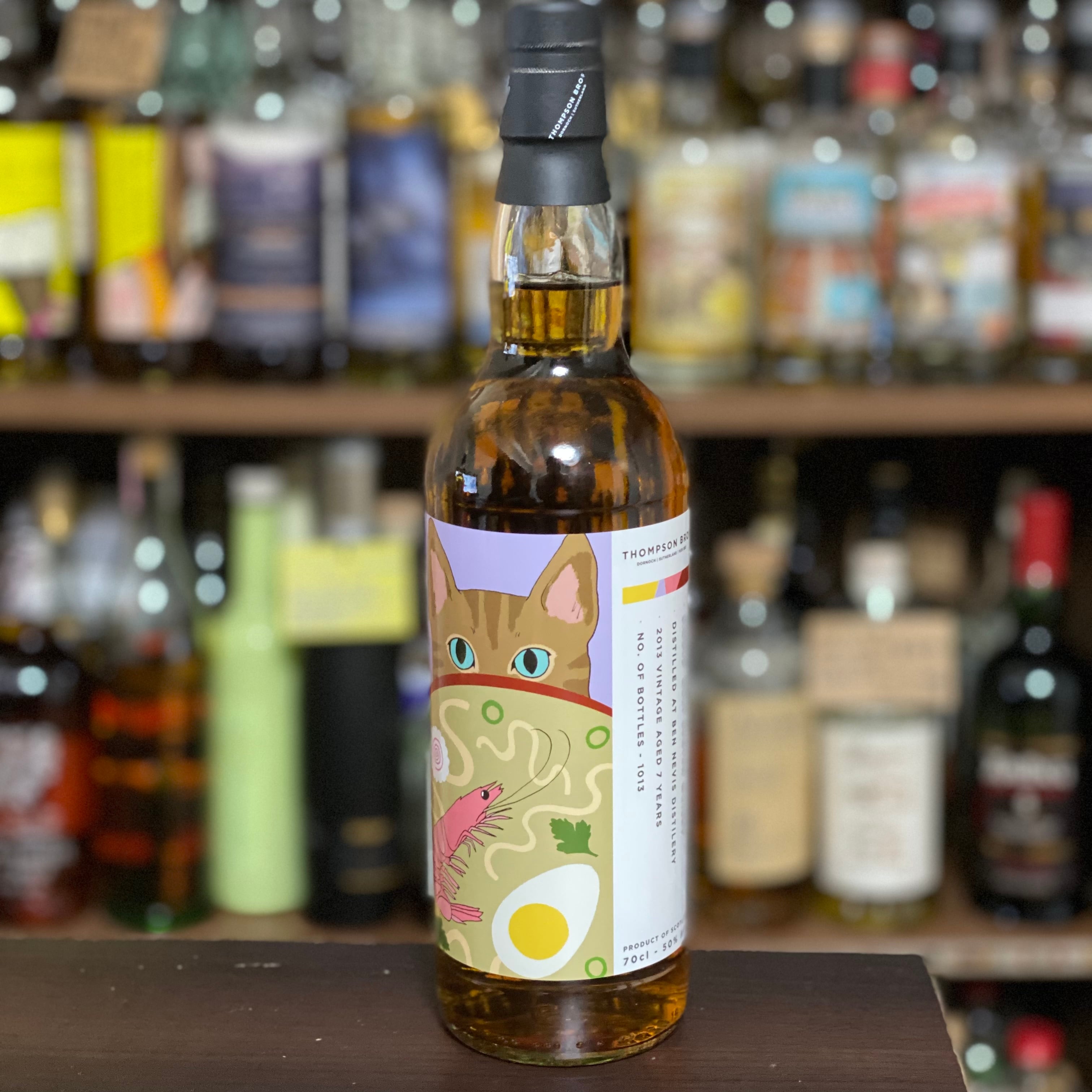 ラーメンキャット ベンネヴィス2013 7年 シェリー