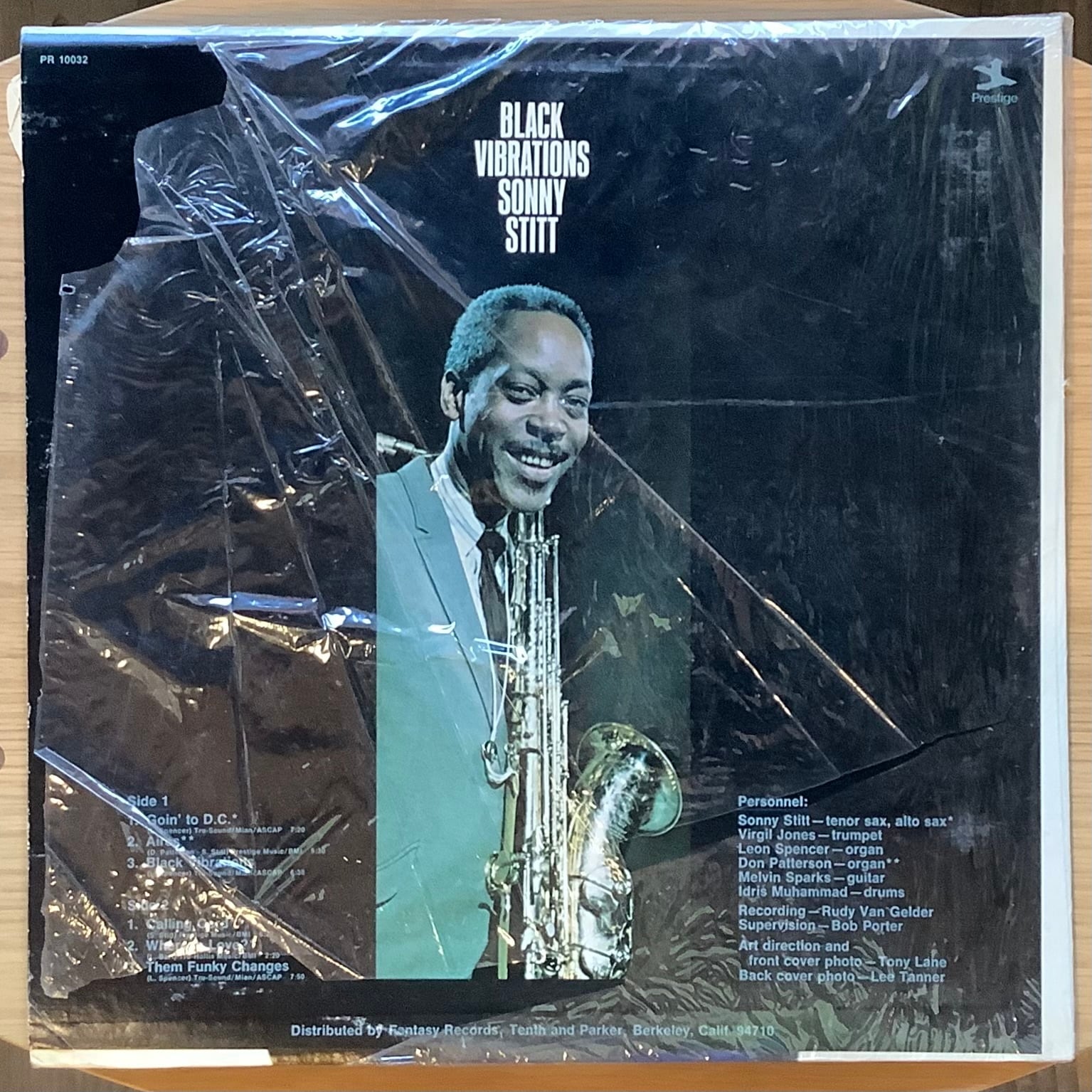 SONNY STITT / BLACK VIBRATIONS | Plastic Soul Records