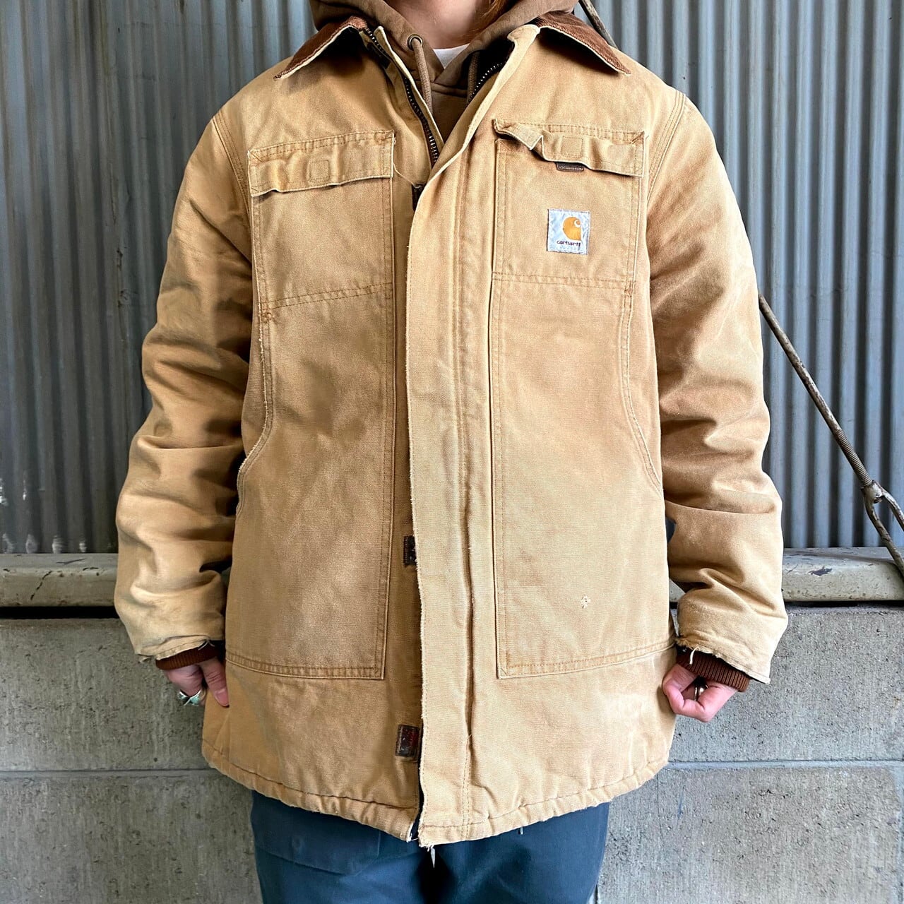 80年代 USA製 カーハート トラディショナルコート ワークジャケット