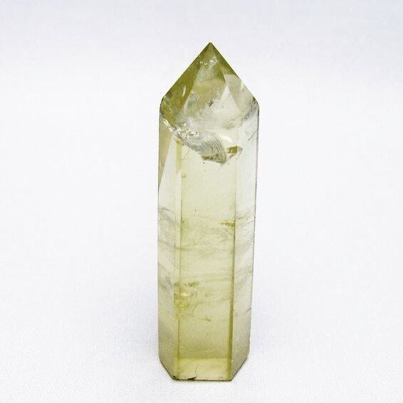 シトリンクォーツ 六角柱 シトリン ポイント 一点物 142-10585