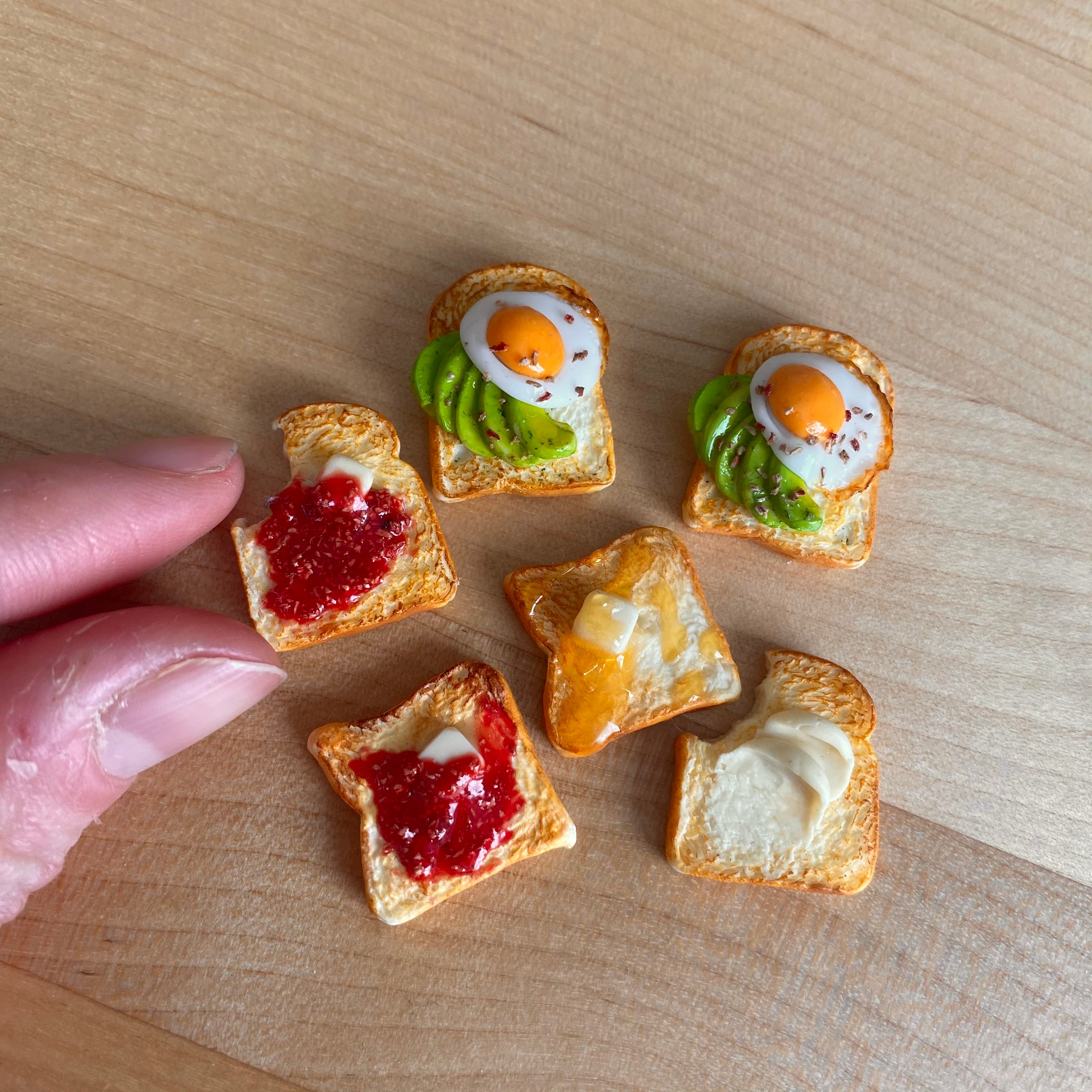 ミニチュアフード　ミニチュアスイーツ　ミニチュアパン　トースト　オーダー ミニチュアフードミニチュアスイーツミニチュアパントーストオーダー