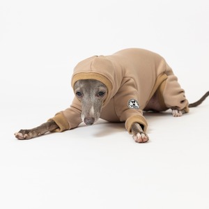 シルキーボンバーヒートロンパース　beige / イタグレ服