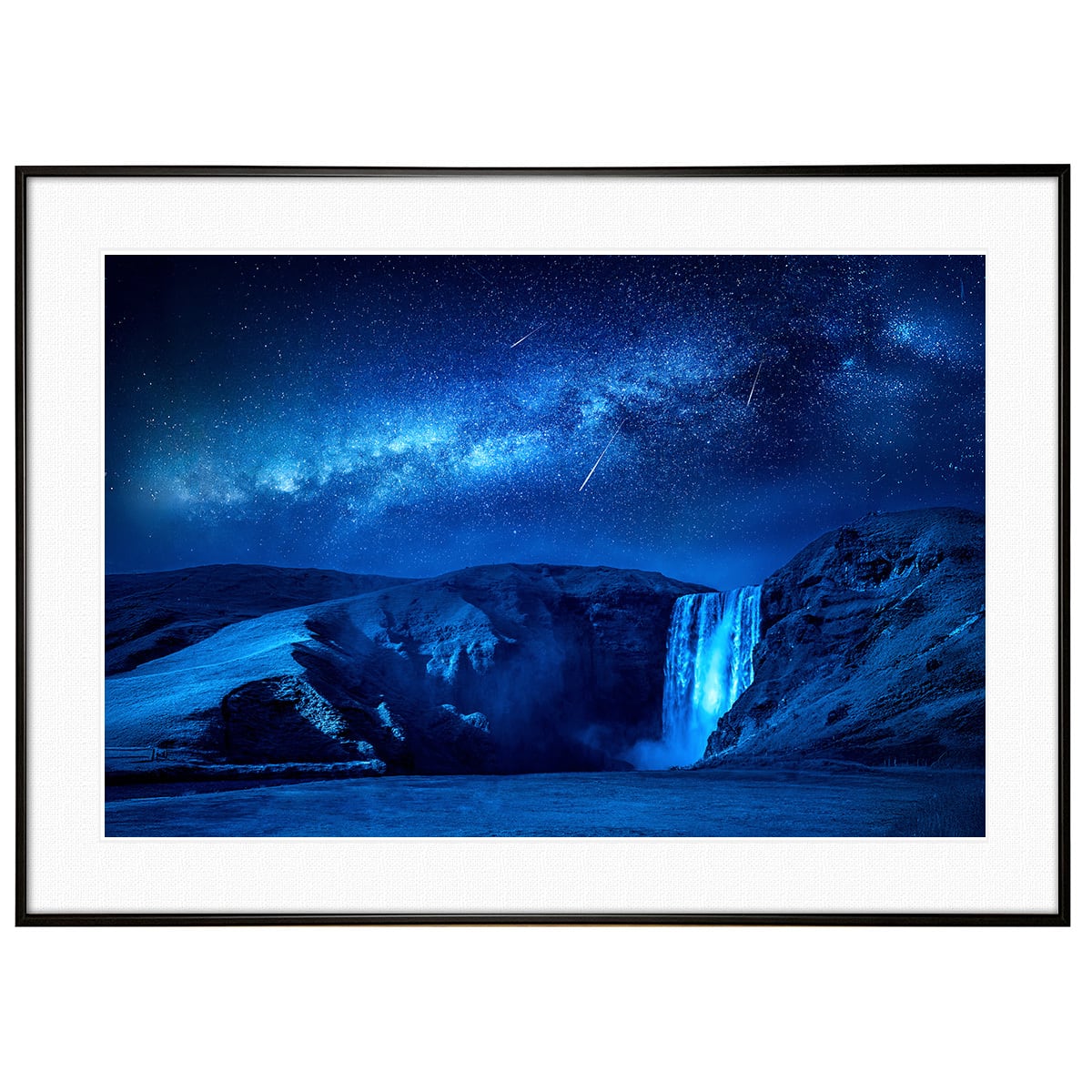 星空写真 アメリカ アリゾナ州セドナ カセドラル・ロック インテリア