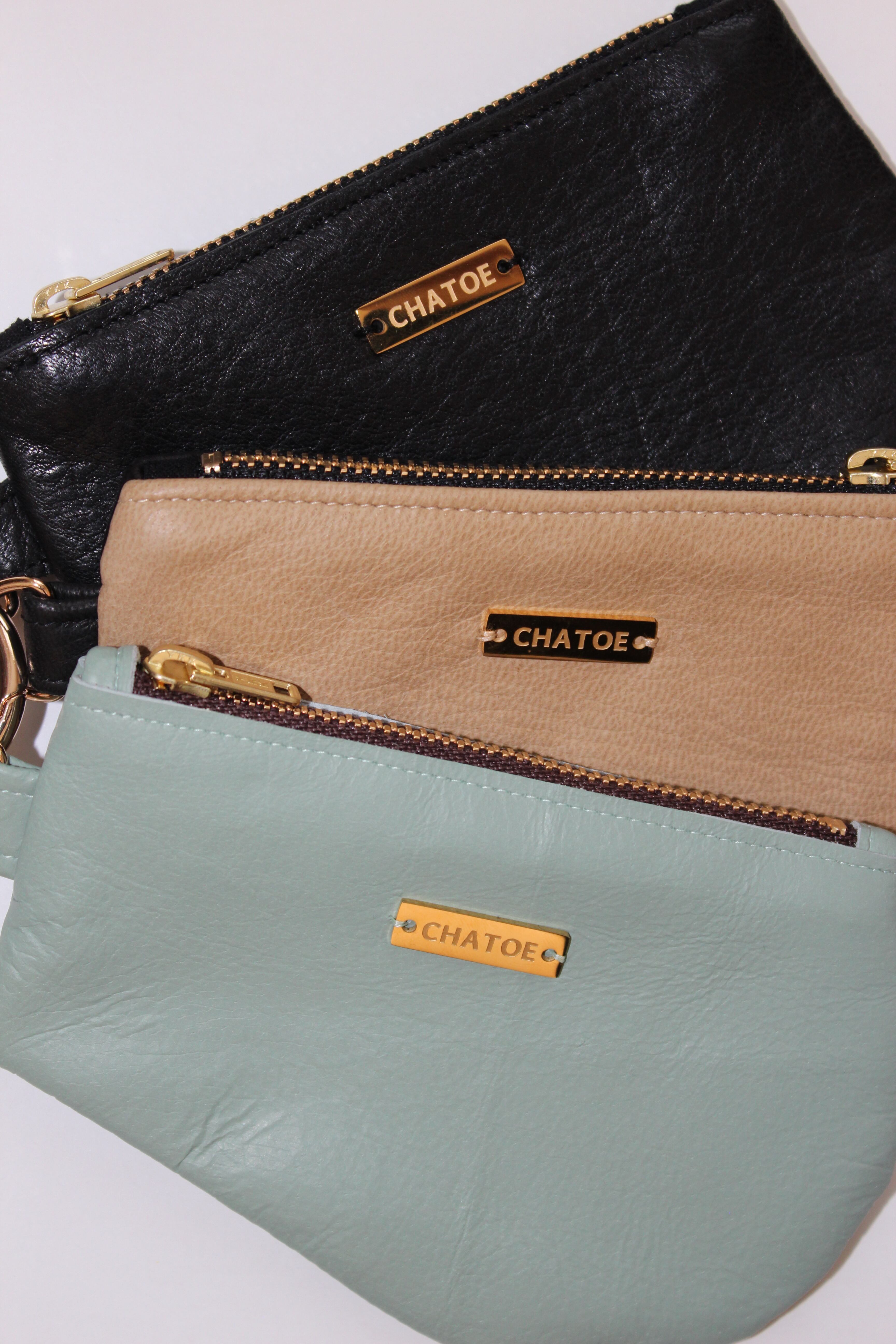 leather ice blue S | CHATOE